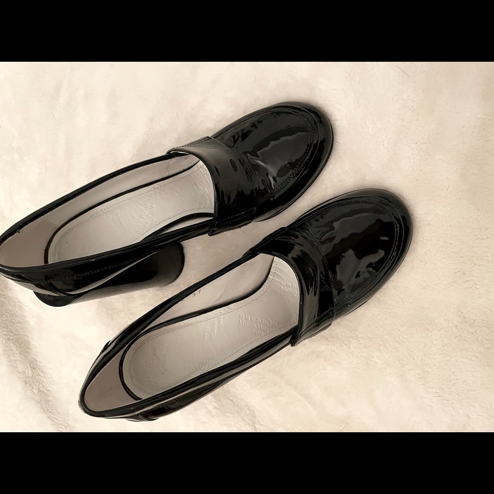 Maison Margiela penny loafer platform